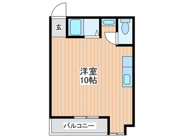 ヴィラナリー大日Ａ棟の物件間取画像